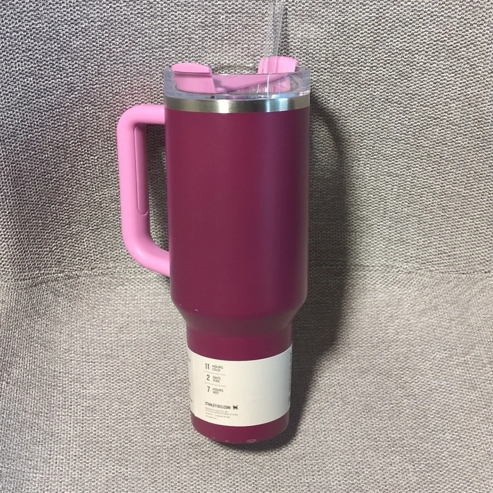 Stanley Quencher H2.0 40oz Tumbler-Purple/Pink - Picture 2 of 6